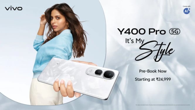 Resmi Meluncur! Vivo Y400 Pro 5G, Layar AMOLED Ultra-Terang, Jernih di Segala Kondisi, Performa Kencang Berkat Chipset MediaTek Dimensity 7300, Kamera 50MP dan Selfie Jernih 32MP, Baterai Besar dan Fast Charging 90W, Desain Ramping dan Tahan Cipratan Air, Sistem Operasi dan Pembaruan Jangka Panjang, Konektivitas Lengkap, Harga dan Ketersediaan