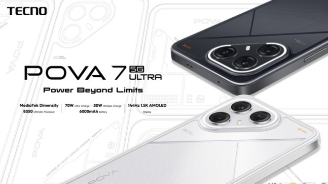 Pova 7 Ultra 5G Resmi Meluncur, HP Gaming dengan Pendingin 12-Lapis dan Charging 70W!, Desain Futuristik dengan LED Indikator Kamera, Tecno Pova 7 Ultra 5G: Varian Tertinggi dengan Performa Gahar, Pova 7 Pro dan 7 5G: Harga Lebih Terjangkau, Fitur Tetap Andal, Pova Curve 5G dan Pova 7 4G: Untuk Segmen Entry-Level, Spesifikasi Layar dan Antarmuka: AMOLED 144 Hz dan HiOS 15, Kapan Rilis di Indonesia?