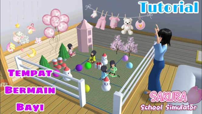 Cara Membuat Taman Bermain Balita di Sakura School Simulator, Langkah Awal: Persiapan Sebelum Membangun, Langkah Pembuatan Taman Bermain Balita, Tips Agar Taman Bermain Terlihat Lebih Hidup, Alternatif Praktis: Gunakan Props ID Taman Bermain
