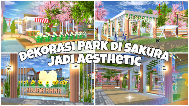 Taman Wisata Anak Estetik di Sakura School Simulator, 1. Tentukan Lokasi Strategis yang Nyaman, 2. Buat Desain dan Tema yang Bikin Tertarik, 3. Manfaatkan ID Props untuk Proses Cepat, 4. Bangun Wahana Anak yang Seru dan Aman, 5. Percantik Taman dengan Dekorasi Estetik, 6. Siapkan Area Nyaman untuk Orang Tua, 7. Tambahkan Wahana Interaktif Biar Lebih Hidup, 8. Sentuhan Akhir yang Menyempurnakan