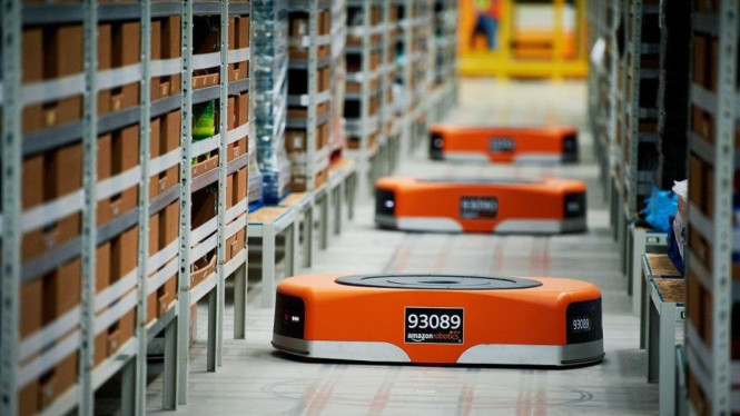 Robot Amazon Kuasai Gudang