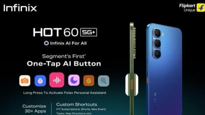 Infinix Hot 60 5G+ Resmi Rilis dengan Fitur One-Tap AI Button Canggih, Fitur Unggulan One-Tap AI Button: Inovasi Interaksi Pengguna, Kemampuan Adaptif dan Fungsi Pintar One-Tap AI Button, Spesifikasi dan Ketersediaan Hot 60 5G+, Kesimpulan: Inovasi Baru dari Infinix untuk Pengalaman Pengguna Lebih Cerdas