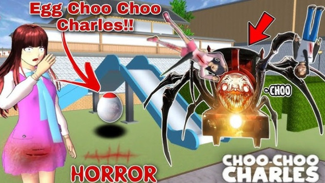 Cara Mudah Bertemu Choo-Choo Charles di Sakura School Simulator, Monster Horor Viral!, Cara Menghadirkan Choo-Choo Charles di Sakura School Simulator, Menemukan Lokasi Kemunculan Choo-Choo Charles, Fitur Unik Mod Choo-Choo Charles, Mengenal Choo-Choo Charles: Monster Kereta yang Viral, Keunikan Modifikasi di Sakura School Simulator
