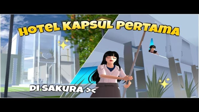 Hotel Kapsul di Sakura School Simulator, 1. Mulai dari Hal Dasar: Masuk ke Game, 2. Gunakan Fitur Warp atau Teleportasi, 3. Jika Tidak Ada di Daftar, Terbang dengan Jetpack, 4. Masuk dan Eksplorasi Hotel Kapsul, 5. Gunakan untuk Roleplay dan Konten