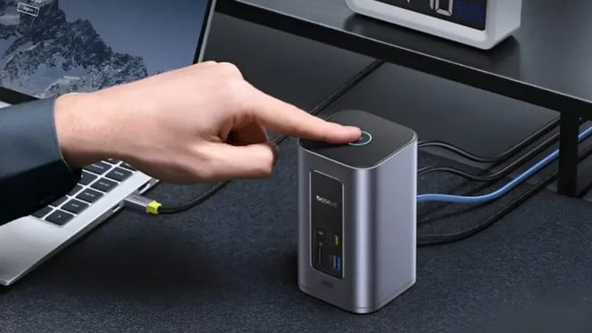Dock Station Baseus Nomos NU1 Air Hadir dengan 12 Port dan Kemampuan Triple Display!, Spesifikasi Utama Baseus Nomos NU1 Air, Port yang Ditawarkan, Fitur Unggulan Baseus Nomos NU1 Air, Triple Display Support, Kecepatan Transfer Data, Pengisian Daya Cepat, Mode Hemat Daya dan Keamanan, Desain yang Efisien, Produk Terkait dari Baseus, Harga dan Ketersediaan, Kesimpulan: