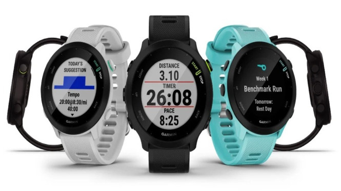 Garmin Forerunner 55 – Favorit Pelari Pemula, 1. Garmin Forerunner 55 – Favorit Pelari Pemula, 2. Garmin Forerunner 45 – Komplit dan Ramah di Kantong, 3. Garmin Venu Sq – Stylish tapi Tetap Fungsional, 4. Garmin Vivoactive 3 – Multisport Serbaguna, 5. Garmin Forerunner 35 – Solusi Super Hemat