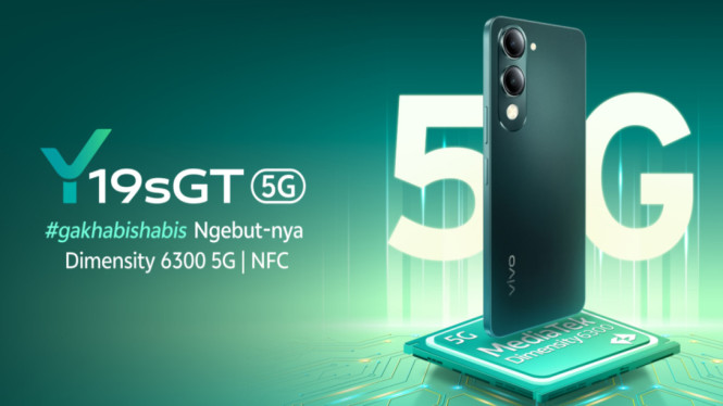 Vivo Y19s GT 5G Resmi Dirilis di Indonesia, Desain yang Kokoh dan Estetik, Performa Didukung Dimensity 6300 dan RAM Hingga 8GB, Baterai Besar dan Pengisian Daya Cukup Cepat, Kamera Fungsional untuk Kebutuhan Harian, Tahan Banting: Sertifikasi Militer dan IP64, Fitur Tambahan yang Lengkap, Harga dan Ketersediaan di Indonesia
