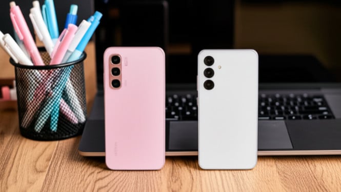 Ilustrasi compare ponsel, Layar AMOLED 144Hz: Smooth dan Tajam, Helio G200 vs G99: Prosesor Baru Lebih Bertenaga, AI Features, Siapa Terlengkap di Segmennya?, NFC, Charging 45W, dan Sertifikasi TÜV, Kamera dan Sensor: Kompak Tapi Kaya Fungsi