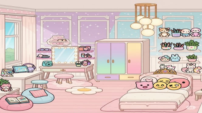 Kamar Girl Estetik dan Cantik di Toca Life World, ? 1. Tentukan Warna Tema Kamar, ?️ 2. Tata Letak Furnitur Utama, ? 3. Tambahkan Dekorasi Imut dan Girly, ? 4. Sudut Makeup dan Cermin Cantik, ? 5. Gadget dan Barang Favorit, ? 6. Sentuhan Bunga dan Tanaman Mini, ? 7. Area Kreativitas dan Hobi, ? Tips Tambahan agar Kamar Semakin Sempurna