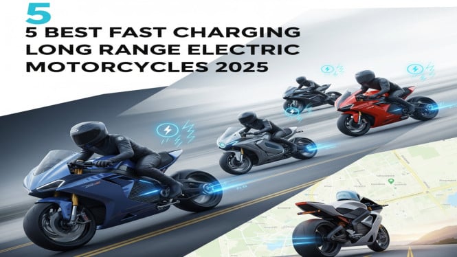 Motor Listrik Fast Charging Jarak Jauh Terbaik 2025, 1. Alva One XP – Tangguh dan Penuh Teknologi, 2. Gesits Raya G – Motor Lokal dengan Teknologi Andal, 3. Yadea G6 Pro – Desain Futuristik, Performa Maksimal, 4. United T1800 – Pilihan Ekonomis dengan Dual Baterai, 5. Vmoto Super Soco TC Max 2025 – Gaya Retro, Performa Gahar