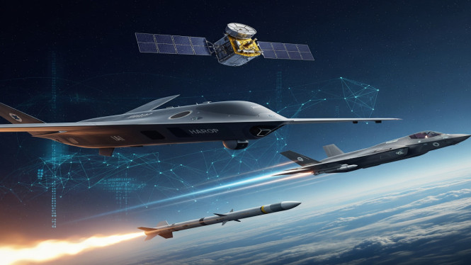 Senjata Rahasia Israel yang Dipakai Serang Iran, 1. IAI Harop – Drone Kamikaze yang Senyap Tapi Mematikan, 2. Unit 8200 – Serangan Tanpa Peluru Lewat Jalur Siber, 3. F-35I Adir – Jet Siluman dengan Modifikasi Rahasia, 4. Rampage – Rudal Cepat untuk Serangan Kilat, 5. Satelit Ofek – Mata Rahasia dari Angkasa, 6. Rudal Delilah – Fleksibel, Pintar, dan Sulit Ditebak, 7. Operasi Mossad – Senjata Manusia dan Teknologi
