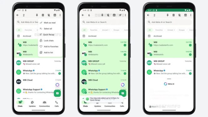 WhatsApp Luncurkan Quick Recap: Solusi Anti Ribet untuk Grup Ramai!, Apa Itu Quick Recap WhatsApp?, Solusi bagi Grup Ramai dan Overload Notifikasi, Pengembangan WhatsApp Menuju Platform Chat Cerdas, Apa Bedanya Dengan Fitur Ringkasan Sebelumnya?, Kapan Quick Recap Tersedia untuk Semua Pengguna?, Siapkah Quick Recap Jadi Fitur Favorit Pengguna?, Kesimpulan