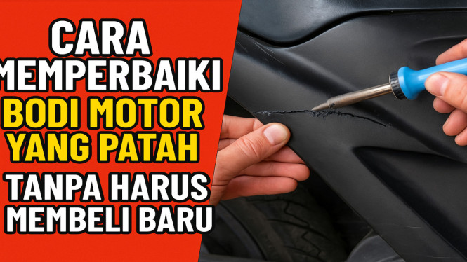 Memperbaiki Bodi Motor yang Patah, 1. Kenali Jenis Kerusakan Terlebih Dahulu, 2. Bersihkan Area yang Rusak, 3. Gunakan Lem Epoxy Dua Komponen, 4. Las Plastik Manual dengan Solder, 5. Tambahkan Penguat dari Bagian Dalam, 6. Finishing: Amplas dan Cat Ulang, 7. Tips Tambahan agar Lebih Awet