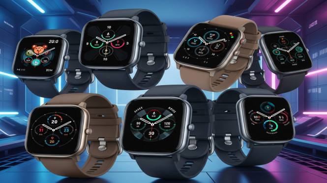 Deretan Smartwatch Amazfit Paling Canggih 2025, 1. Amazfit Balance – Tampil Elegan, Performa Maksimal, 2. Amazfit Active Edge – Si Tangguh untuk Aktivitas Outdoor, 3. Amazfit GTS 5 – Stylish dan Fungsional, 4. Amazfit T-Rex Ultra – Si Tangguh di Segala Medan, 5. Amazfit Bip 5 AMOLED – Hemat Budget, Fitur Tetap Lengkap