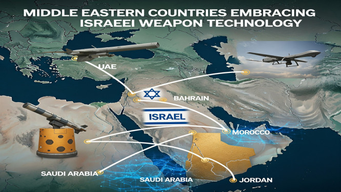 Negara Timur Tengah yang Diam-Diam Gunakan Teknologi Militer Israel, 1. ?? Uni Emirat Arab (UEA): Pemain Baru yang Serius, 2. ?? Bahrain: Fokus pada Pengawasan Maritim, 3. ?? Maroko: Antara Afrika dan Timur Tengah, 4. ?? Arab Saudi: Hubungan Diam-Diam, 5. ?? Yordania: Mitra Lama yang Tetap Relevan