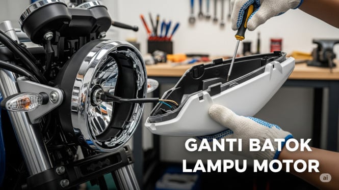 Tutorial Ganti Batok Lampu Motor, Persiapan Awal: Siapkan Alat dan Bahan, Langkah-Langkah Mengganti Batok Lampu Motor, Tips Tambahan Agar Lebih Aman dan Tahan Lama, Peringatan Penting