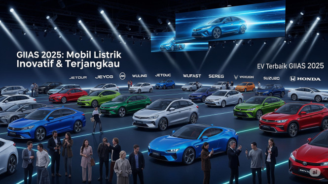 Deretan Mobil Listrik Canggih di GIIAS 2025