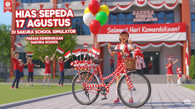 Cara Kreatif Hias Sepeda 17-an di Sakura School Simulator, Pilih Sepeda Favoritmu, Pasang Bendera Merah Putih, Tambahkan Balon dan Rumbai Warna-warni, Percantik dengan Lampu LED dan Efek Cahaya, Tambahkan Tulisan Ucapan Spesial, Padukan dengan Kostum Karakter Bertema Kemerdekaan, Gelar Parade dan Dokumentasikan Momen, Tips Tambahan agar Dekorasi Lebih Optimal