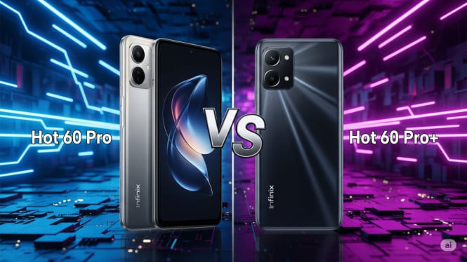 Infinix Hot 60 Pro vs Pro+, Desain dan Dimensi: Pro+ Lebih Ramping, Layar: Sama Kuat dan Tajam, Performa: Sama Mesin, Tapi Tak Semua Sama, Kamera: Spesifikasi Serupa, Hasil Bisa Berbeda, Sistem Operasi: Android 15 dan Fitur Privasi Lengkap, Baterai: Sama Kuat, Sama Cepat, Audio: Pro+ Unggul di Suara, Pro Masih Pakai Jack Audio, Konektivitas dan Fitur Tambahan, Pilih Sesuai Prioritas