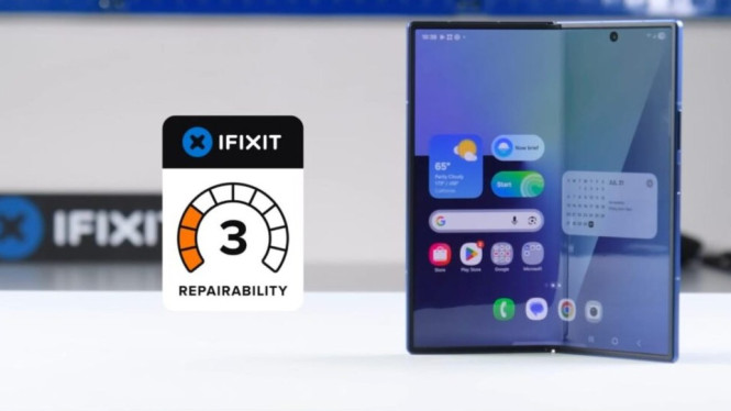 Kenapa Perbaikan Galaxy Z Fold7 Bisa Jadi Mimpi Buruk Bagi Pengguna? Cek Fakta Ini!, Tantangan Perbaikan Galaxy Z Fold7 Menurut iFixit, Skor Repairability yang Rendah, Baterai yang Terpasang Kuat, Implikasi bagi Pengguna, Kesimpulan: