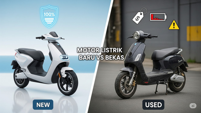 Motor Listrik Baru vs Bekas