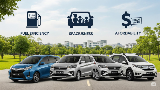 Mobil Keluarga Paling Irit &amp; Nyaman 2025, Pilihan Terbaik untuk Pasar Indonesia, Pilihan Global: Hybrid &amp; SUV Besar, Penghargaan &amp; Reputasi Internasional, Rekomendasi Berdasarkan Kebutuhan
