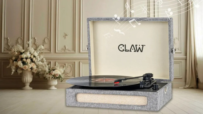 Penggemar Vinyl Wajib Coba CLAW Stag Retro dengan Suara Menggelegar!, Fitur Unggulan CLAW Stag Retro, Suara Kuat dengan Twin Speaker Stereo 10W, Kompabilitas Berbagai Format Vinyl, Teknologi Bluetooth 5.3 dan USB Recording, Panel Kontrol dan Fleksibilitas Mode, Harga &amp; Ketersediaan, Kesimpulan: