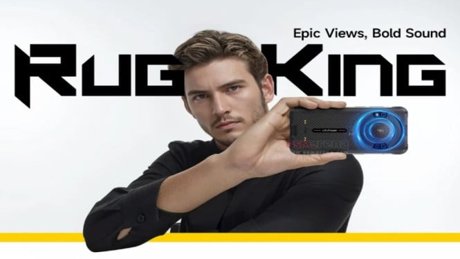 Ulefone RugKing Bocor! Smartphone Tangguh, Desain dan Layar, Performa dan Sistem Operasi, Baterai Jumbo, Kamera untuk Kebutuhan Dasar, Fitur Tambahan untuk Kegunaan Lapangan, Harga dan Ketersediaan