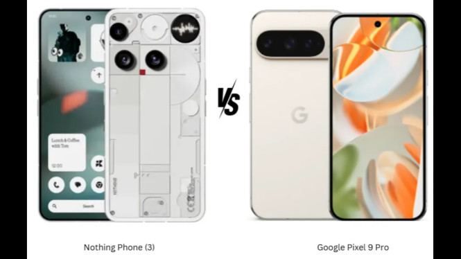 Battle Flagship: Apakah Nothing Phone (3) Bisa Kalahkan Google Pixel 9 Pro?, 1. Desain dan Layar, Build and Feel, Kualitas Layar, 2. Spesifikasi, Performa, Baterai dan Pengisian Daya, 3. Kamera, Lensa Utama dan Sekunder, Kamera Depan, 4. Harga, Kesimpulan