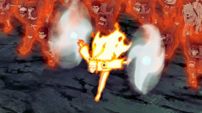 Jurus Gila Naruto, 1. Senpo Choodama Rasen Tarengan, 2. Rasenrenshuriken, 3. Bijuu-dama, 4. Bijuu Wakusei Rasenshuriken, 5. Chochoodama Rasengan, 6. Senpo Cho Bijuu Rasenshuriken, 7. Rikudo Choodama Rasenshuriken