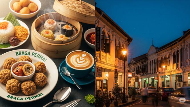 Kuliner Braga Bandung, 1. Braga Permai, Ikon Kuliner Sejak Zaman Kolonial, 2. Bacang Panas Braga, Street Food Legendaris, 3. Bandung Suki, Hangatnya Kuah dan Dimsum, 4. Winglok Hongkong Dimsum, 24 Jam Teman Nongkrong, 5. Kopi Toko Djawa, Ngopi Estetik di Braga, 6. Ayam Goreng Sari Manis Suniaratu, Rasa Unik yang Menggoda