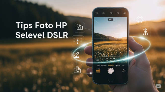 Trik Jitu Bikin Foto HP Mirip DSLR, 1. Manfaatkan Mode Manual atau Pro, 2. Ciptakan Efek Bokeh dengan Aperture Lebar, 3. Pencahayaan adalah Segalanya, 4. Terapkan Komposisi yang Tepat, 5. Gunakan Lensa Tambahan untuk Variasi, 6. Sentuhan Akhir melalui Editing, 7. Stabilitas dengan Tripod, 8. Kombinasi Teknik untuk Hasil Maksimal