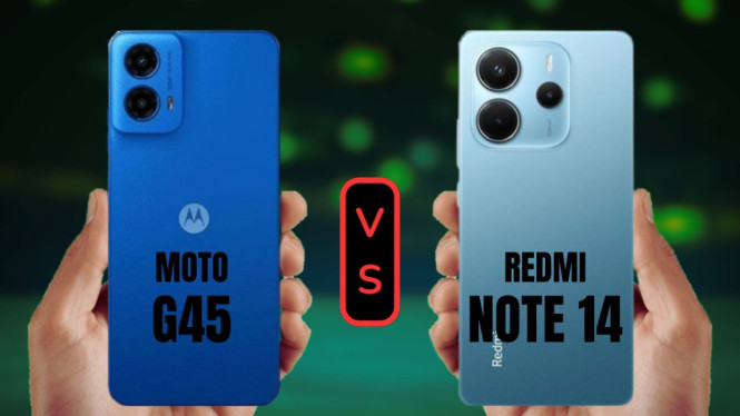 Motorola G45 5G vs Redmi Note 14 4G, Duel Smartphone Rp2 Jutaan Terbaik 2025, Pilih yang Mana?, 1. Desain dan Layar, 2. Performa dan Chipset, 3. Kamera, 4. Baterai dan Pengisian Daya, 5. Software dan Update, 6. Harga
