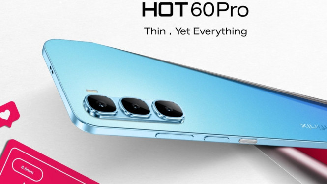 Infinix Hot 60 Pro: Ponsel Tipis Harga 2 Jutaan, Layar AMOLED &amp; Performa Kencang!, Desain Tipis dan Ringan, Kesan Premium Saat Digenggam, Performa Tangguh untuk Harga 2 Jutaan, Layar AMOLED 1.5K, Cerah dan Tajam, Fitur Premium yang Jarang Ada di Kelasnya, Baterai Tahan Lama dan Pengisian Cepat