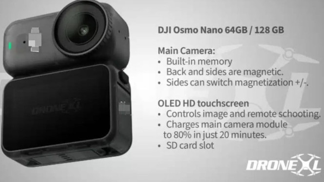 DJI Siapkan Osmo Nano, Kamera Aksi Modular yang Lebih Canggih! Luncur 10 September?, Desain Modular Fleksibel, Penyimpanan Internal dan Kapasitas Memori, Aksesori yang Melengkapi Pengalaman, Harga dan Kompetisi, Tanggal Peluncuran Potensial, Kesimpulan: