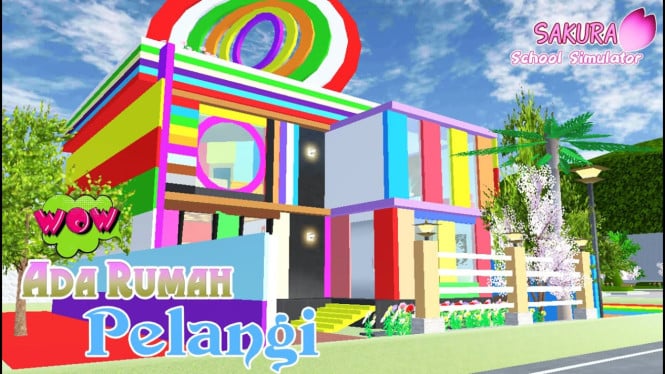 Rumah Pelangi di Sakura School Simulator, Rumah Buatan Kreator dengan ID Props, Ciri Khas Rumah Pelangi, Cara Mendapatkan Rumah Pelangi, Mengapa Rumah Pelangi Begitu Populer?, Komunitas Kreator yang Semakin Berkembang, Rumah Pelangi sebagai Inspirasi