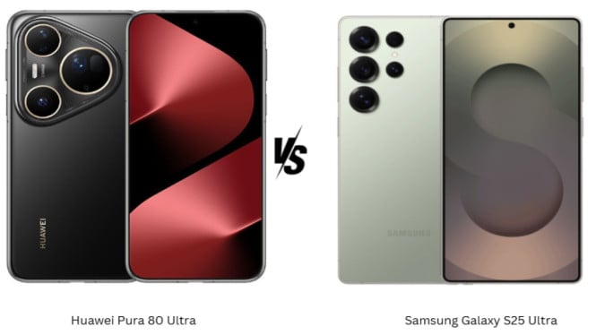Huawei Pura 80 Ultra vs Galaxy S25 Ultra, Desain dan Tampilan, Performa dan Daya Tahan, Kamera: Pertarungan Kreativitas, Mana yang Harus Dipilih?