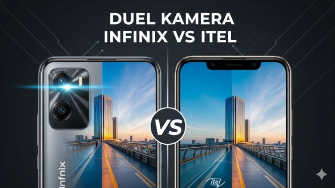 Infinix vs itel: Hasil Kamera Bikin Kaget