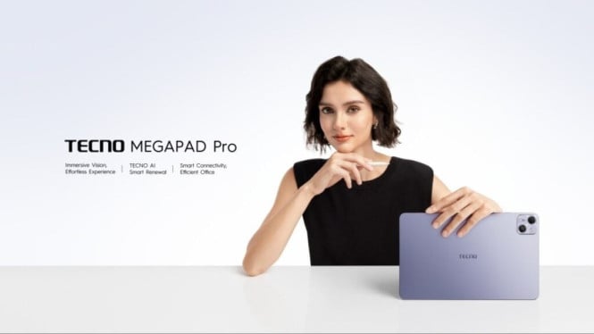 Tecno Luncurkan Tablet AI dan Laptop Super Ringan