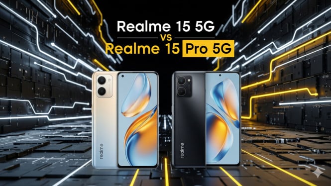 Realme 15 5G vs Realme 15 Pro 5G