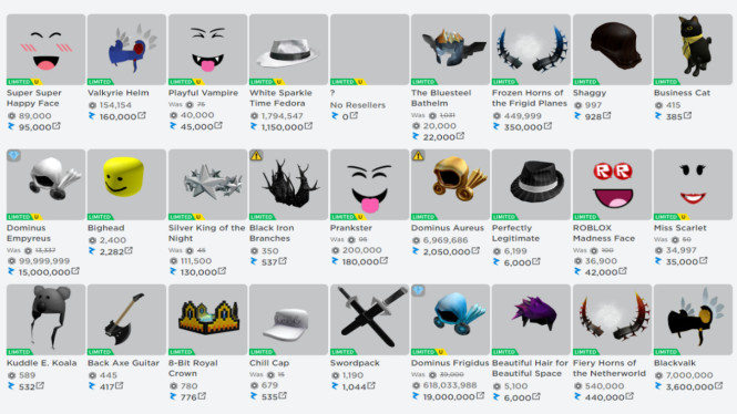 Menjual Item di Roblox agar Cepat Cuan
