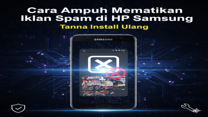 matikan iklan di smsung