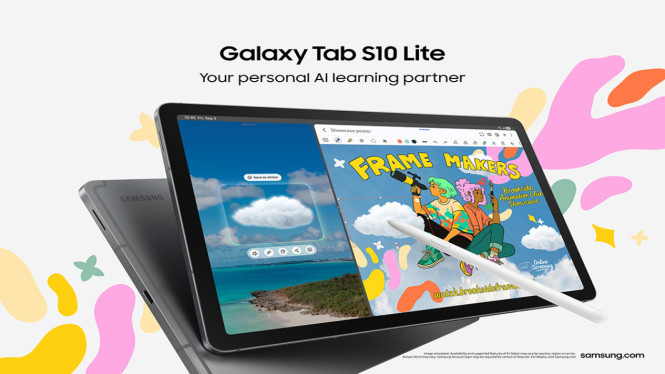 Samsung Galaxy Tab S10 Lite, Tablet Murah, Fitur Tidak Murahan, Layar 10,9 Inci dengan Vision Booster, Performa Andal Berkat Exynos 1380 dan Android 15, Kamera dan Audio yang Fungsional, Baterai Jumbo 8000 mAh, S Pen Gratis: Nilai Tambah Besar, Desain Ringan dan Warna Menarik