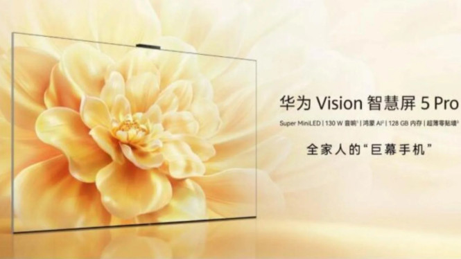 Huawei Vision Smart TV 5 Pro, Spesifikasi Huawei Vision Smart TV 5 Pro, Performa dan Sistem Operasi, Audio Bertenaga dengan Huawei SOUND, Harga dan Ketersediaan
