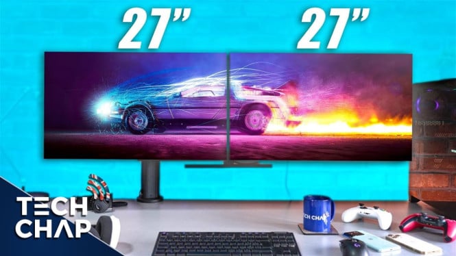 Dual Monitor Anti Pusing, Kenapa Dua Layar Jauh Lebih Nikmat?, Memilih "Pasangan Duet" yang Tepat untuk Monitor Utama, Proses Pemasangan: Semudah Menancapkan Colokan, Posisi Menentukan Prestasi: Atur Agar Tidak Sakit Leher