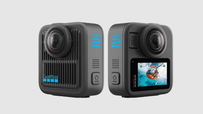 GoPro MAX2 8K 360 Hadir, MAX2: Kamera 360 dengan True 8K, LIT HERO: Kamera Gaya Hidup dengan Lampu Internal, Fluid Pro AI: Gimbal Cerdas dengan Pelacakan Otomatis, Komitmen GoPro untuk Kreator