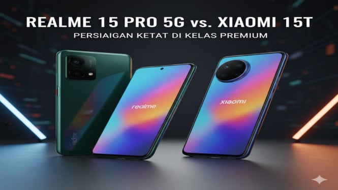Realme 15 Pro 5G vs Xiaomi 15T, Desain dan Ketahanan, Layar: Besar dan Tajam, Performa: Snapdragon vs Dimensity, Kamera: Siapa yang Lebih Fleksibel?, Sistem Operasi dan Fitur Privasi, Baterai dan Pengisian Daya, Audio dan Konektivitas
