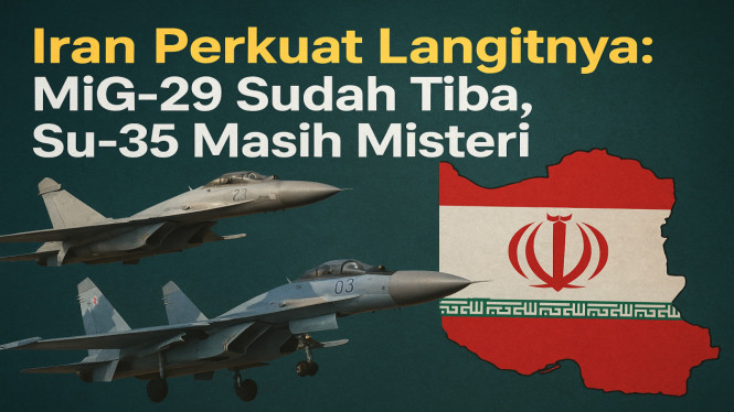 Iran Perkuat Langitnya: MiG-29 Sudah Tiba
