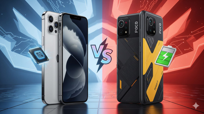 iPhone 17 vs Poco F7