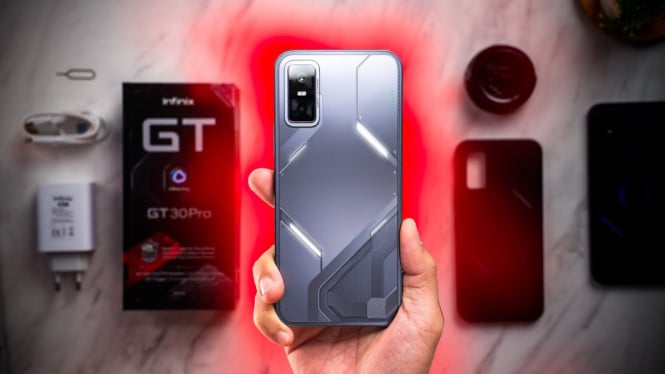 Infinix GT 30 Pro, Desain Stylish dengan Fitur Gaming Khusus, Layar AMOLED 144Hz Super Cerah, Kamera 108 MP untuk Hasil Foto Maksimal, Performa Kencang dengan Dimensity 8350, Baterai Jumbo 5500 mAh dengan Fast Charging, Sistem Operasi dan Update, Fitur Lengkap untuk Harian, Varian Warna dan Harga